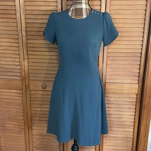 Loft Cap Sleeve Cocktail Dress Size 0